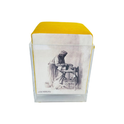 Nada Debs Vintage Floating Stool - Yellow