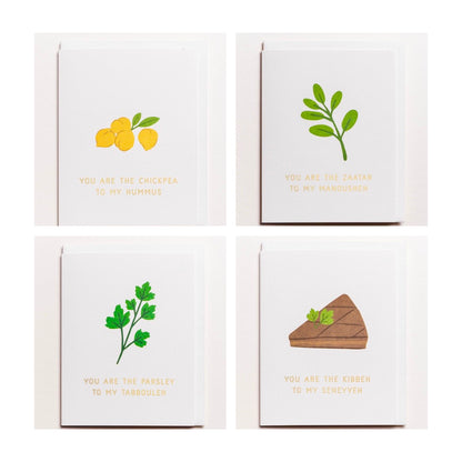 Set of 4 You Are Cards