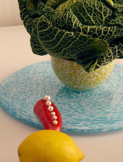 2 in 1 Multi Glass Footed Cake Plate / Bowl for Tapas