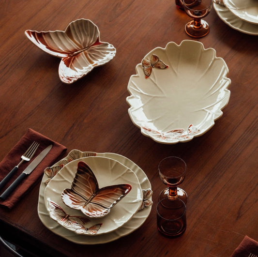 Cloudy Butterflies Bread & Butter Plate