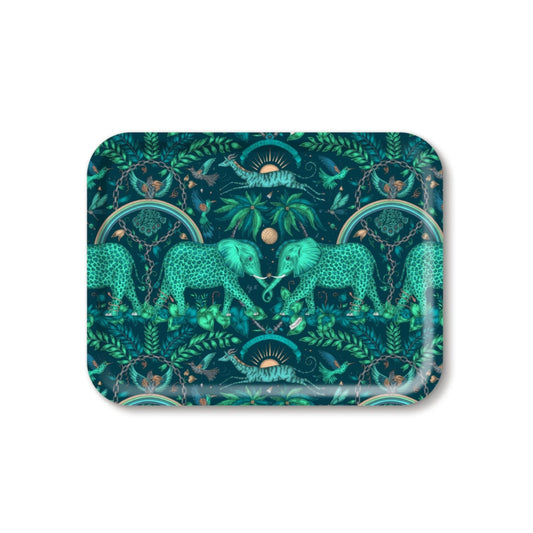 Zambezi Tray 27x20cm Teal