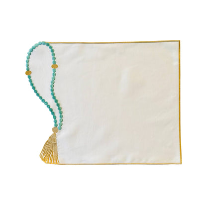 Sibha Placemat Turquoise