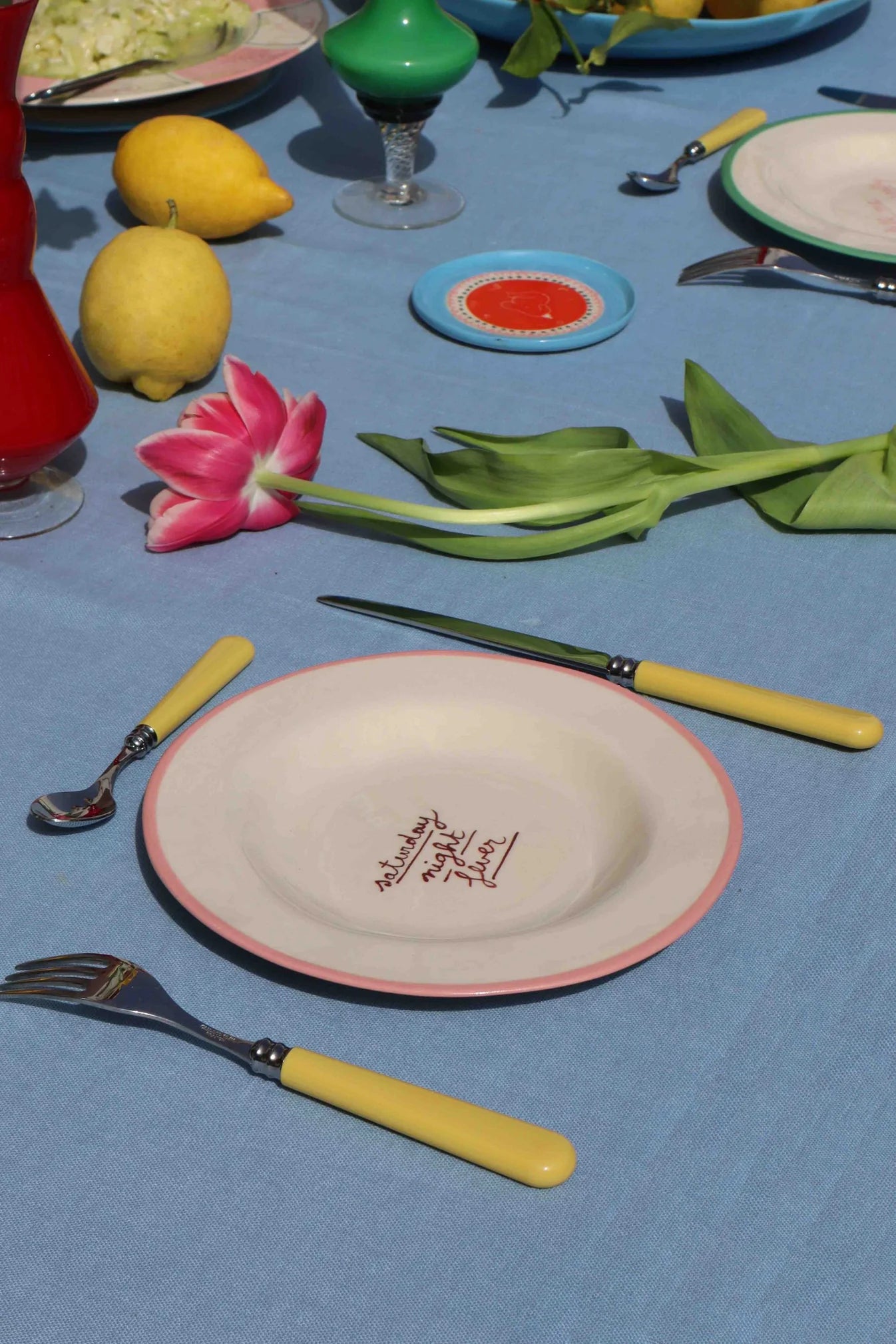 Saturday Night Fever Dessert Plate