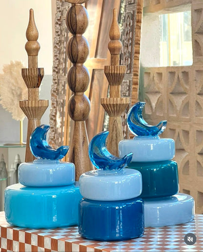 Glass Safa Minaret - Blue