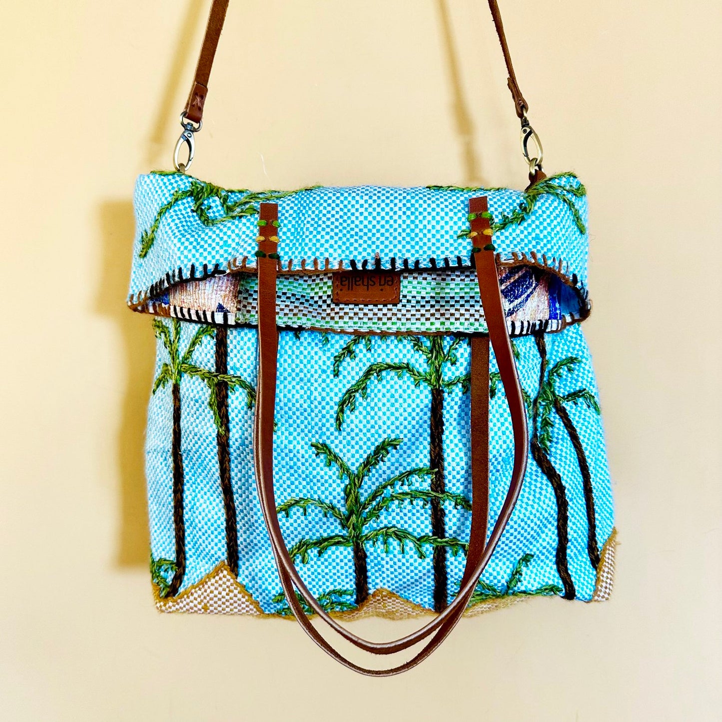 Palm Tree Day Bag - Medium