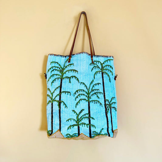 Palm Tree Day Bag - Medium