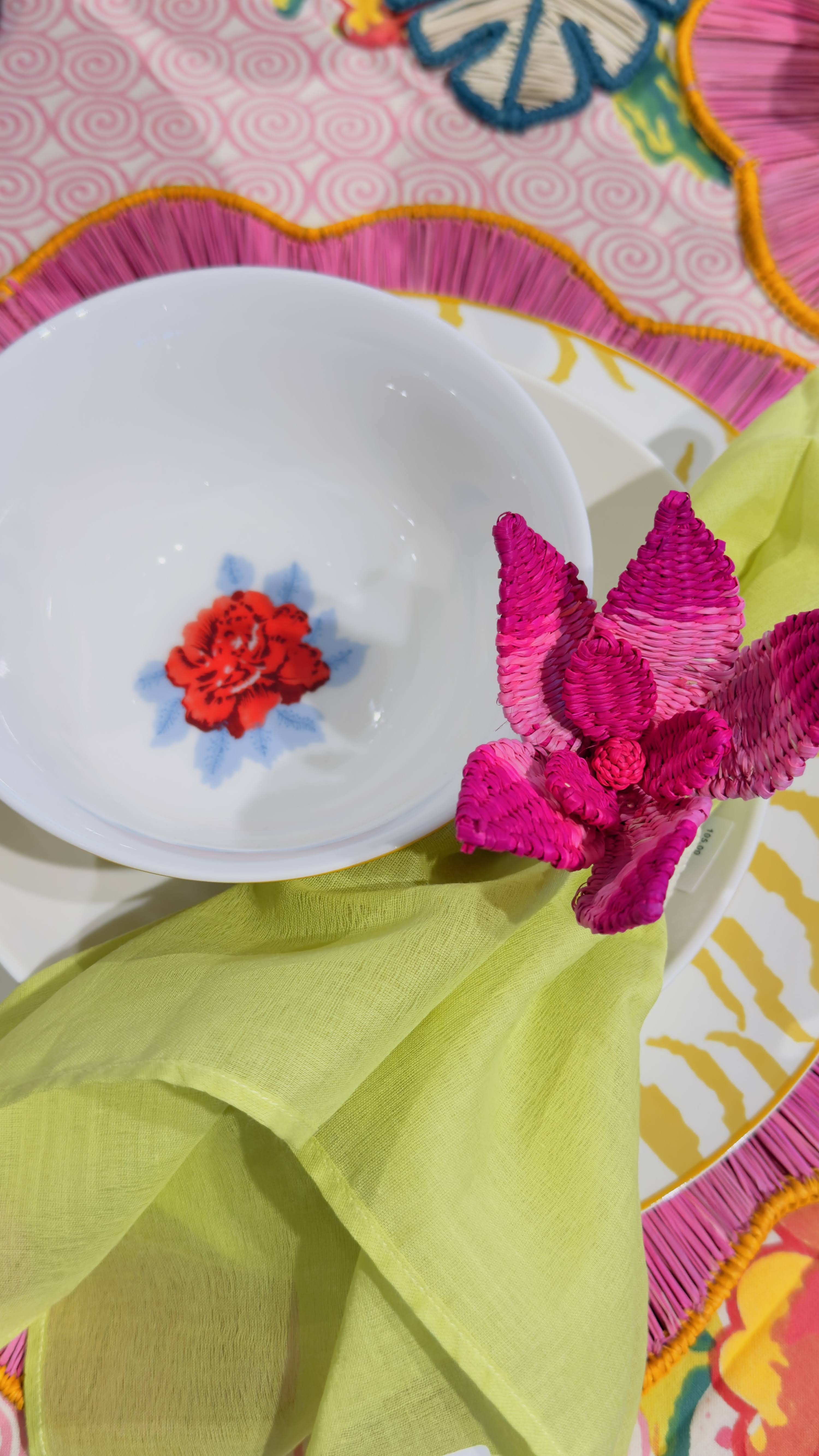 Flowers Napkin Ring