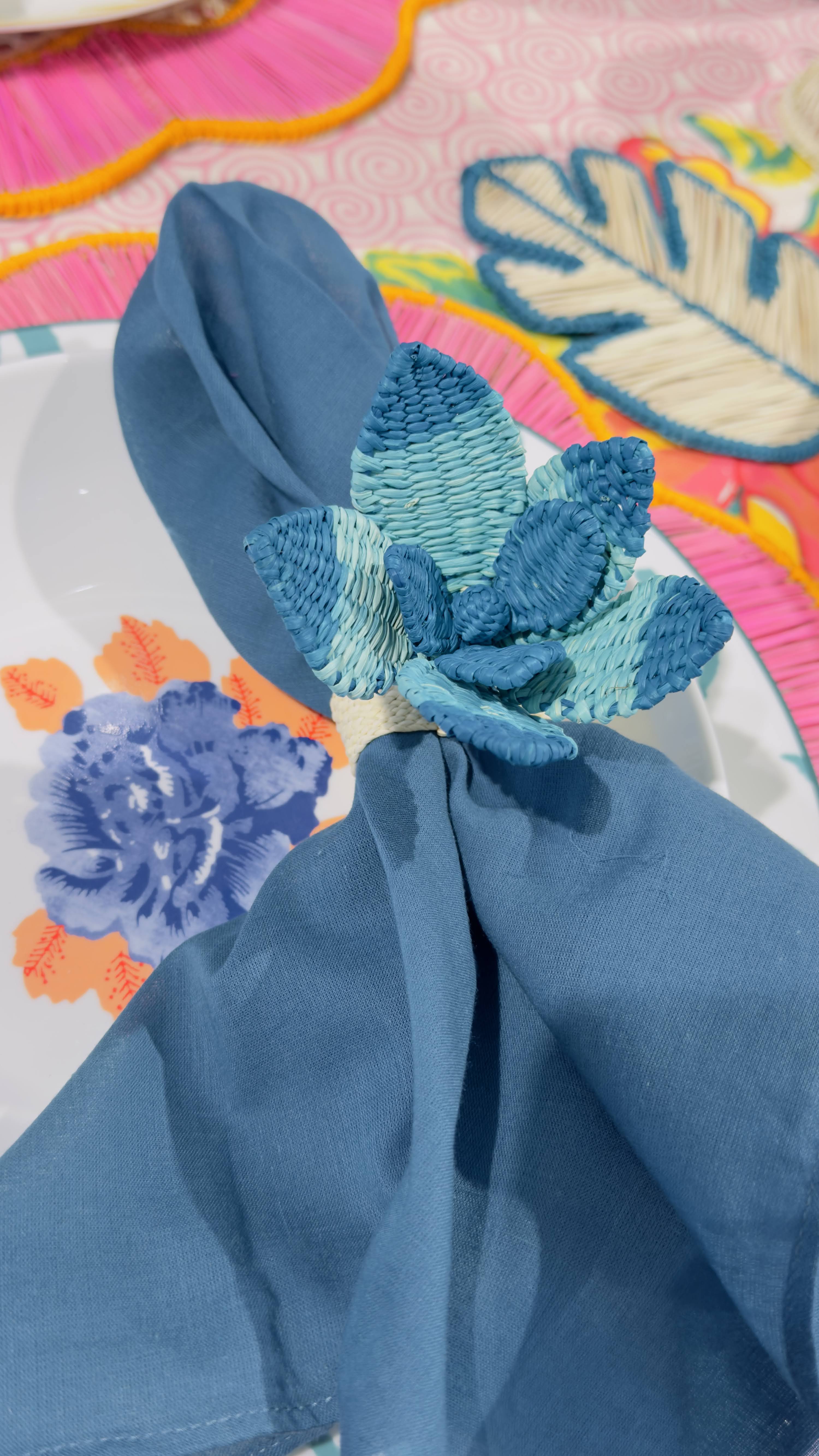 Flowers Napkin Ring