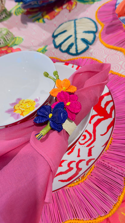 Flowers Napkin Ring