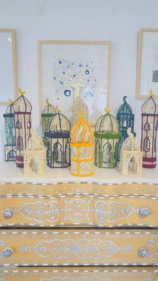 Irica Palm Cilindrical Minaret - Orange