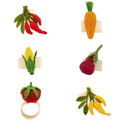 Vegetables Napkin Ring