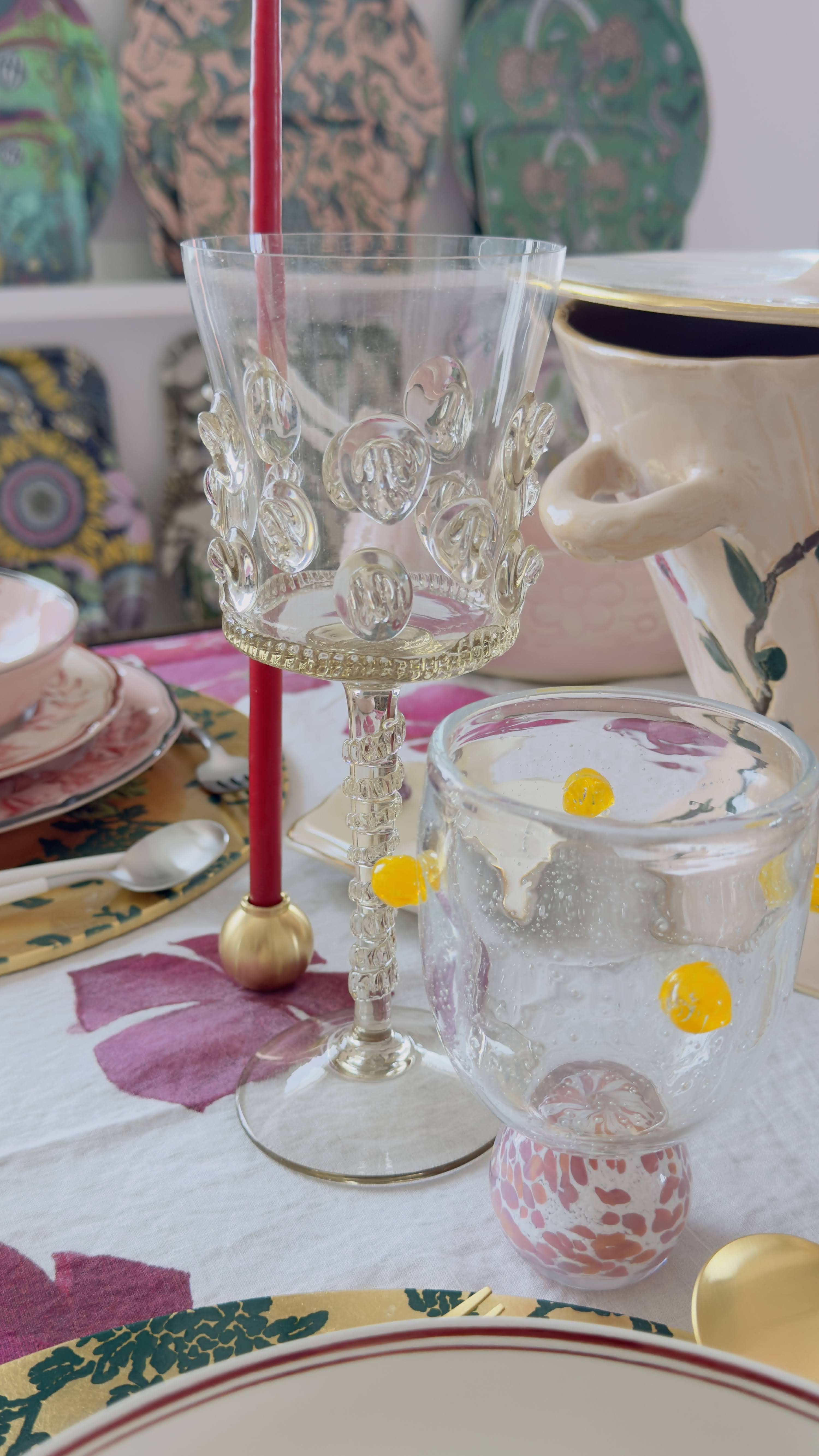 Set of 6 Mounthblown Glasses