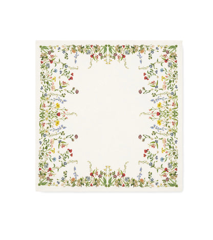 S&B x John Derian Botanical Wildflowers Linen Napkin