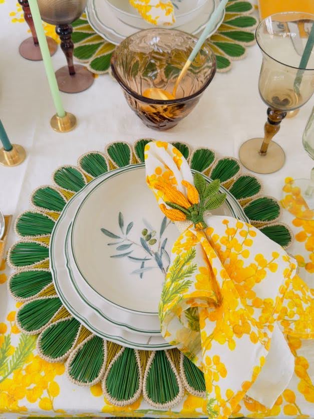 Olive Branch Soup Plates - Set of 6