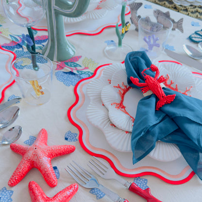 Floria Waterproof Round Placemat