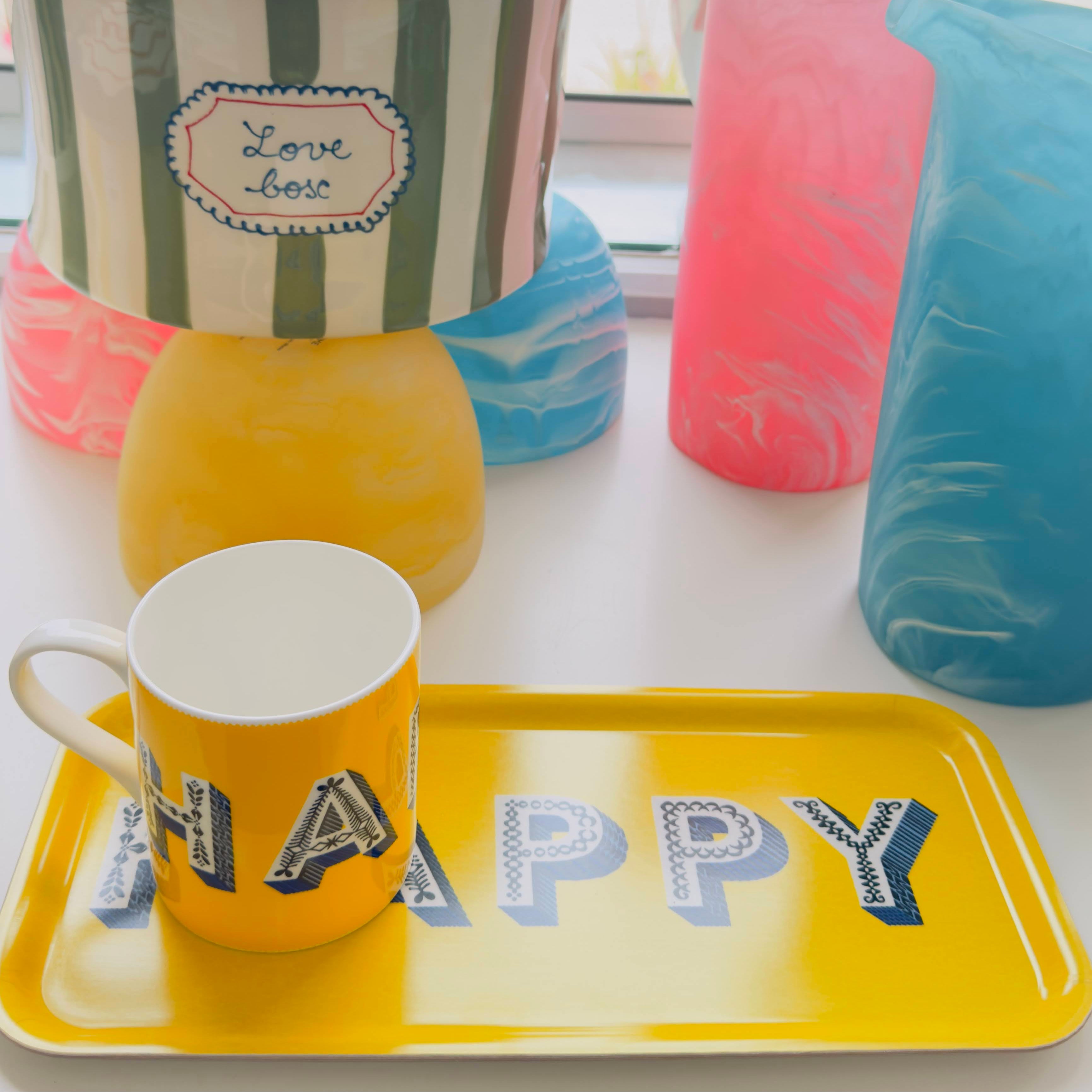 Happy Mug Yellow
