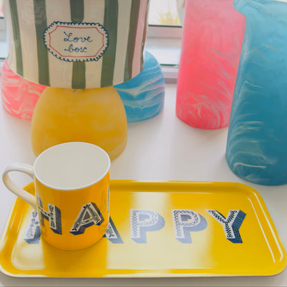 Happy Mug Yellow
