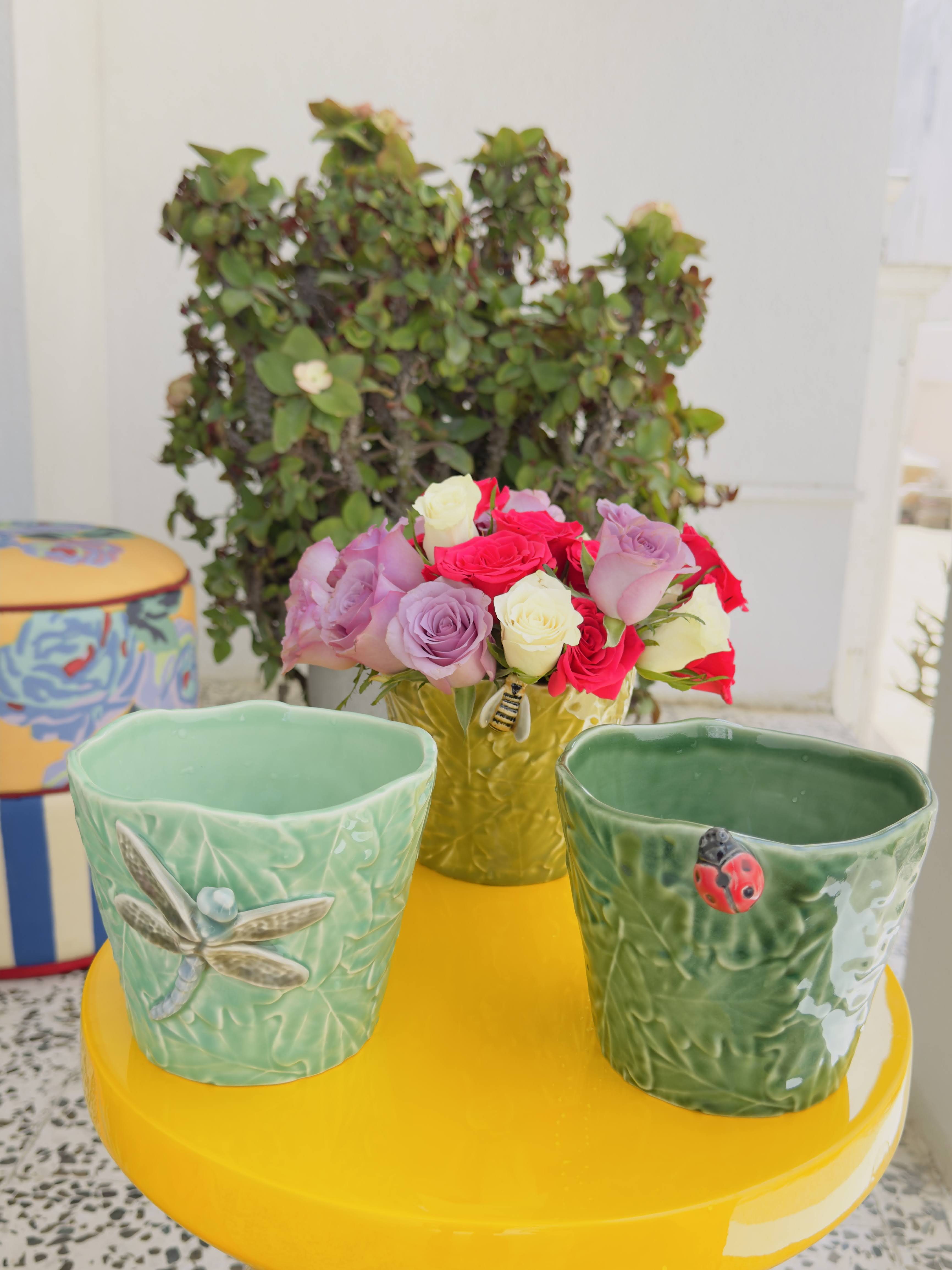 Garden of Insects Vase