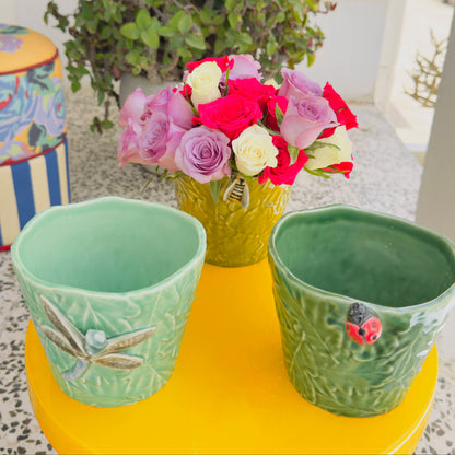 Garden of Insects Vase