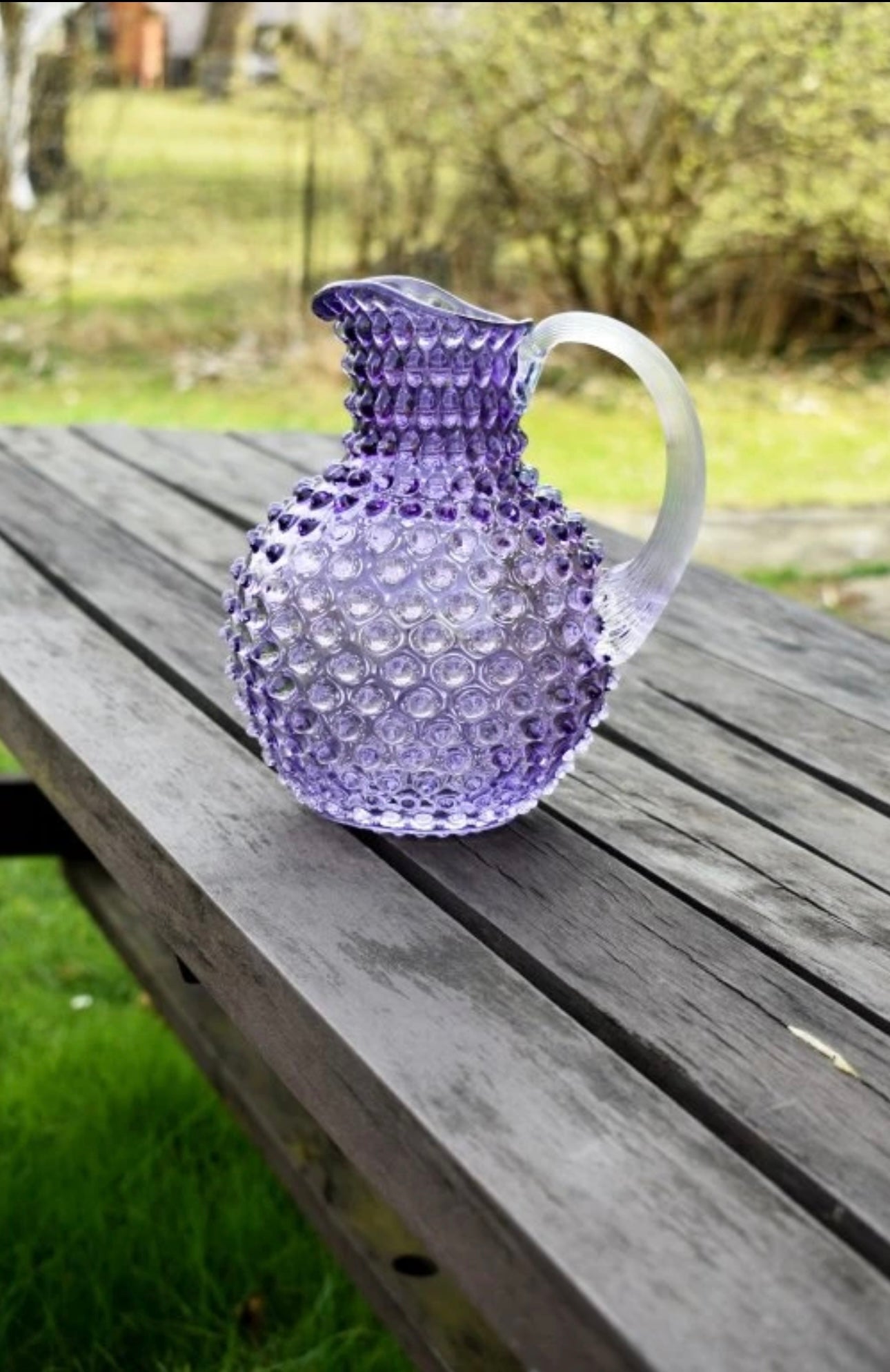 Paris Hobnail Jug 2L - Indigo