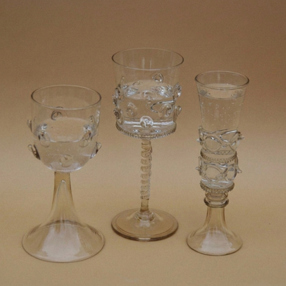 Set of 6 Mounthblown Glasses