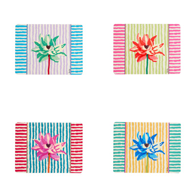 Masonite Rectangular Placemat Nimphea Stripes