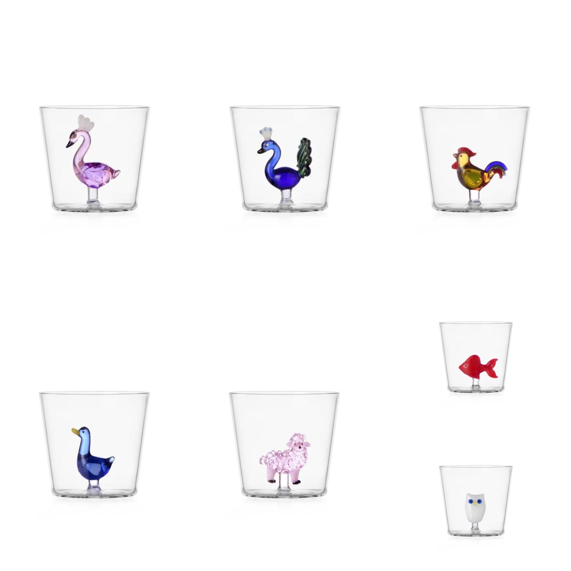 Ichendorf Glass Tumbler Animal Farm Addition