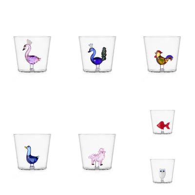 Ichendorf Glass Tumbler Animal Farm Addition