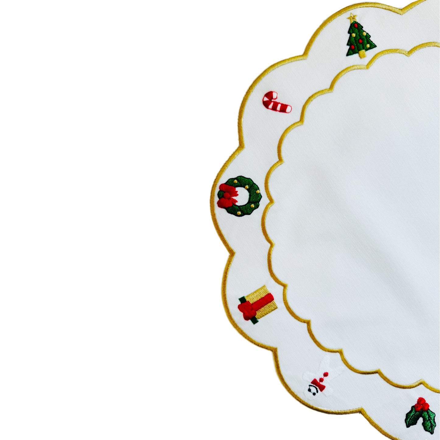 Christmas Round Placemat