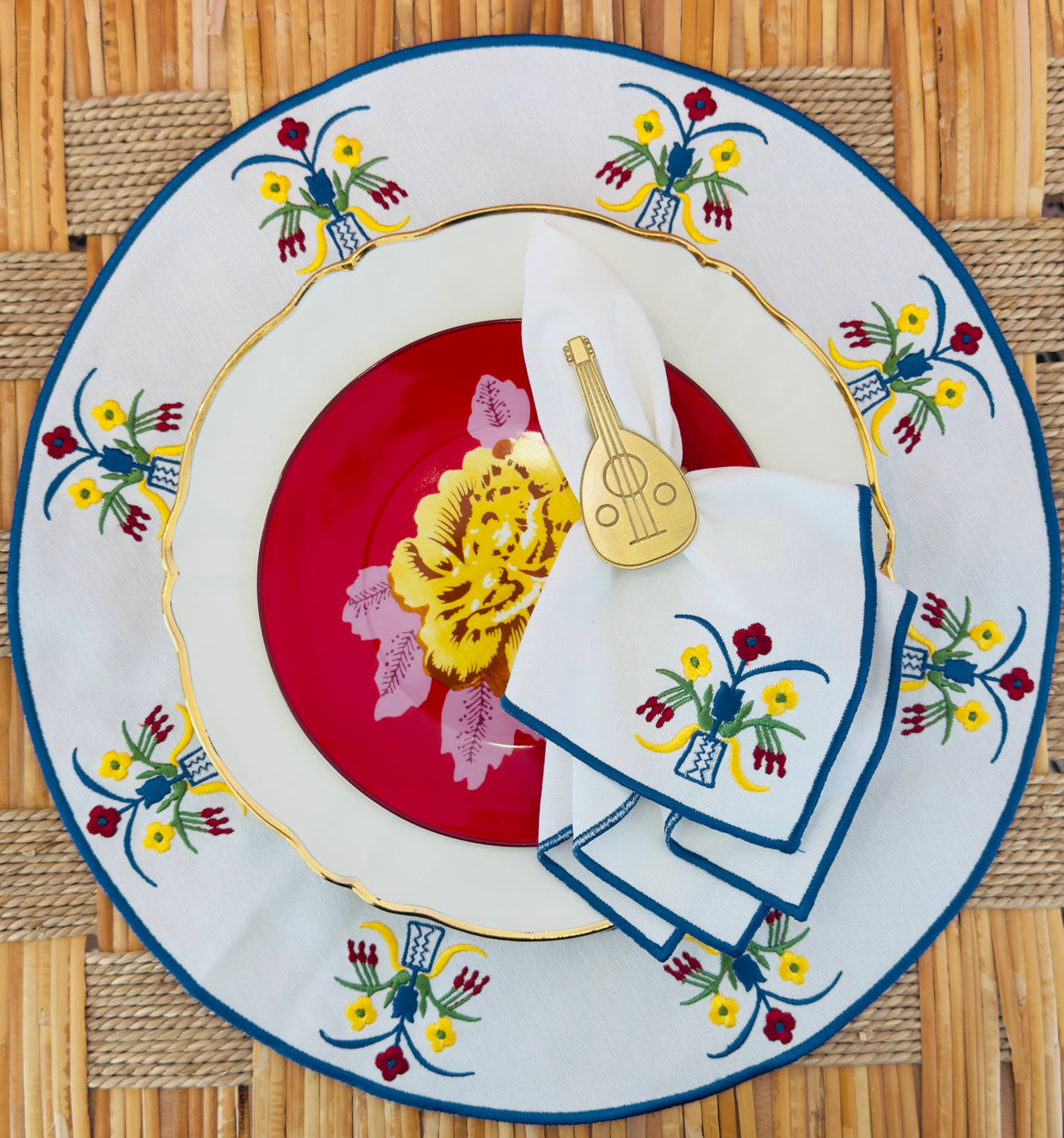Majlis Round Placemat