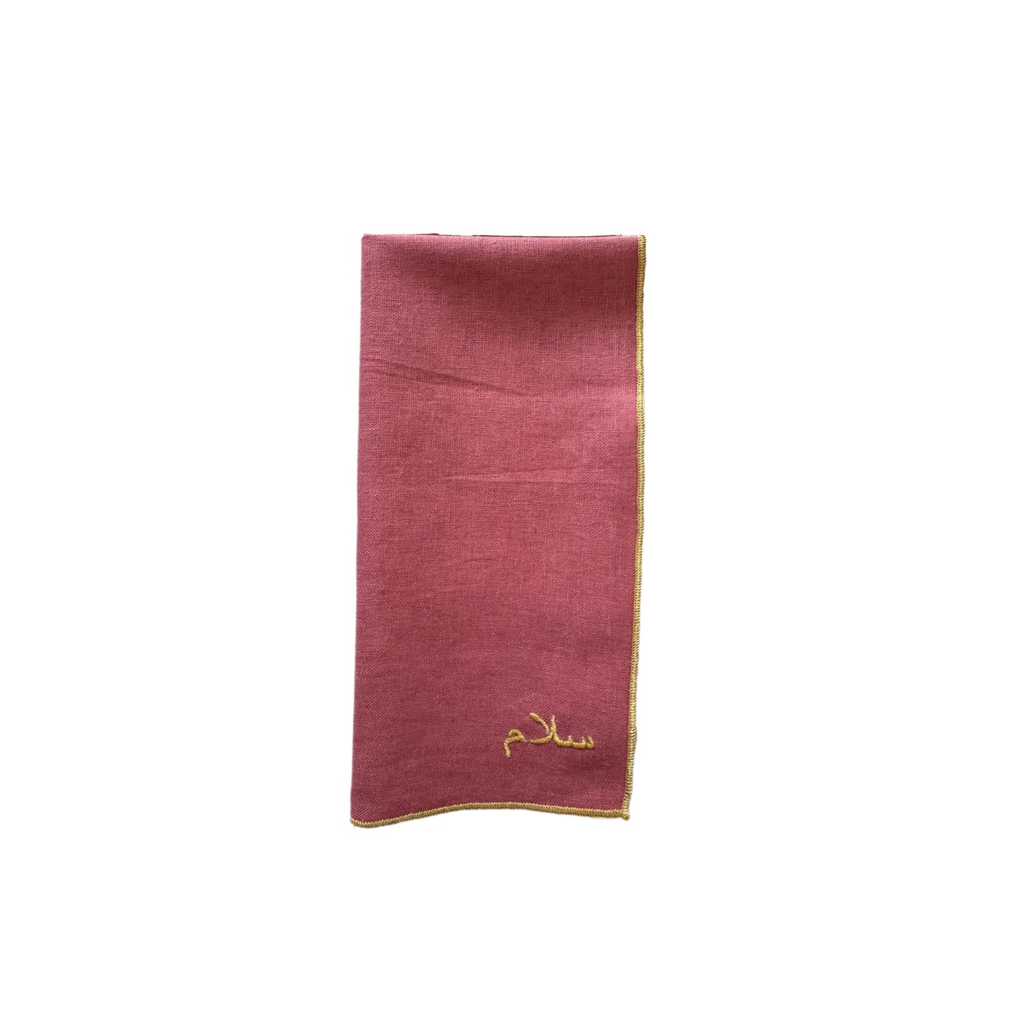 A Table Wishes Arabic Napkin - Pink