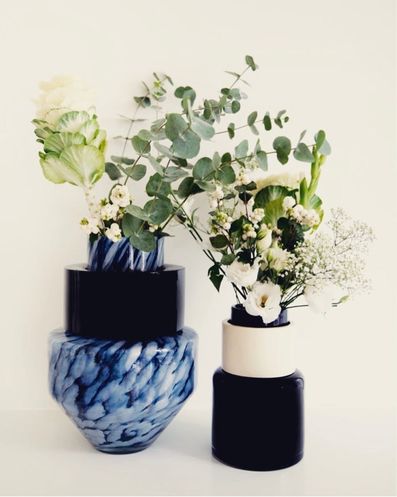 Totem Vase #1 Blue