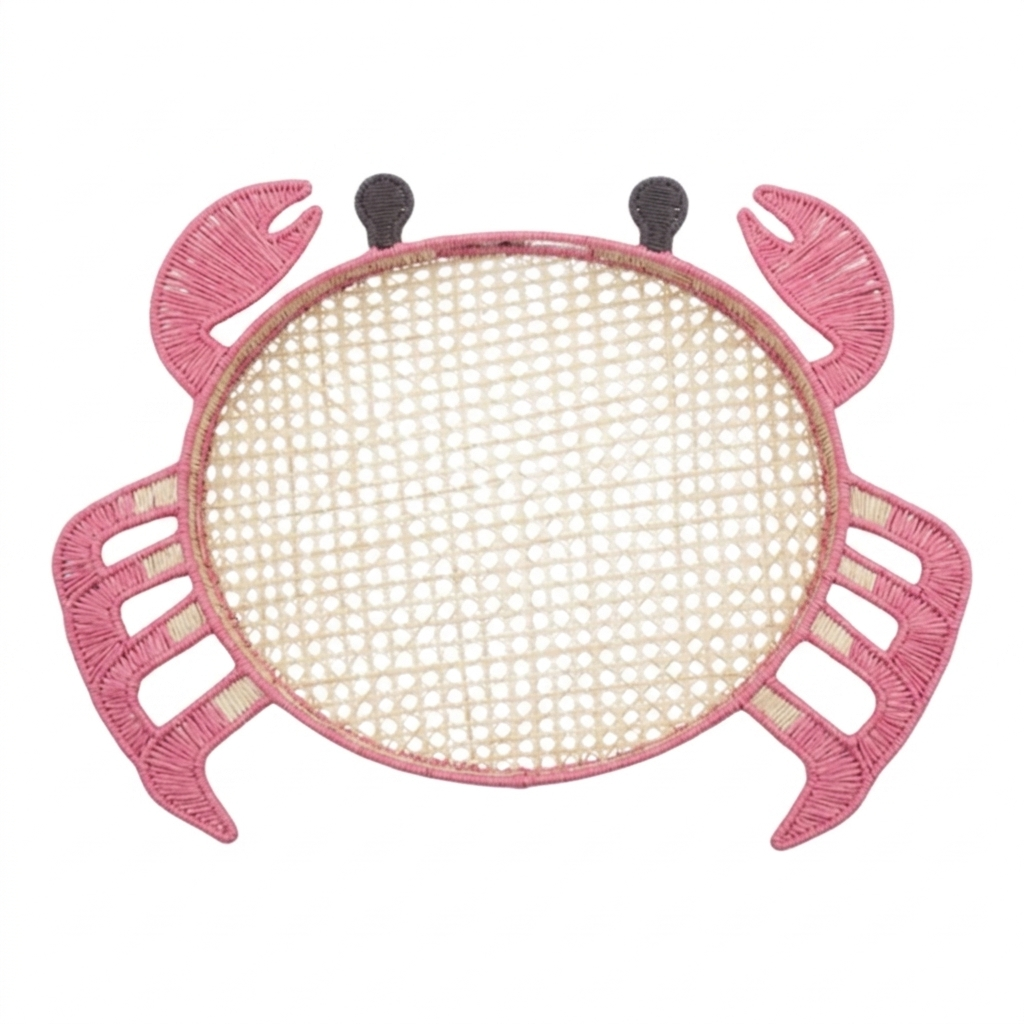 Pink Crab Tray