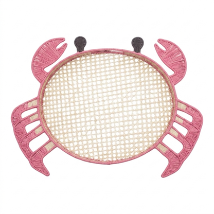 Pink Crab Tray