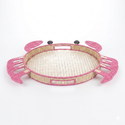 Pink Crab Tray