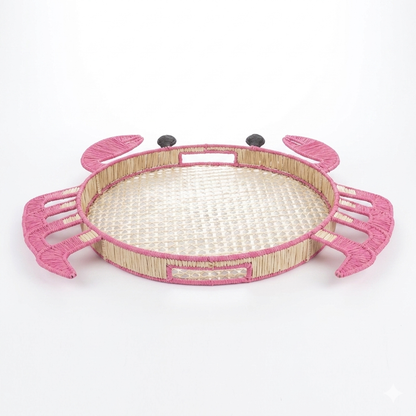 Pink Crab Tray