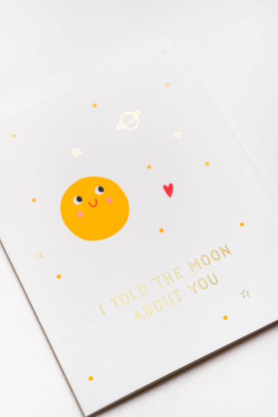 I told the Moon Card