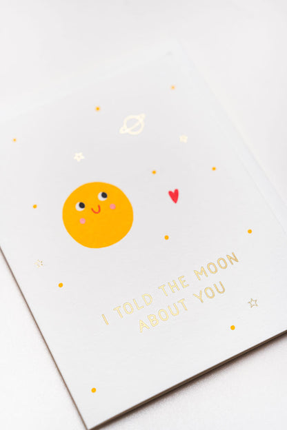 I told the Moon Card