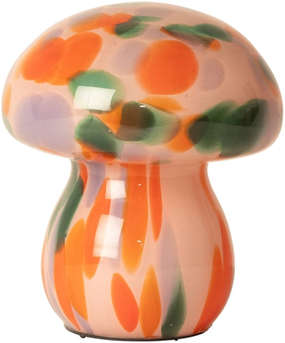 Mushy Portable Led Lamp S - Orange & Green