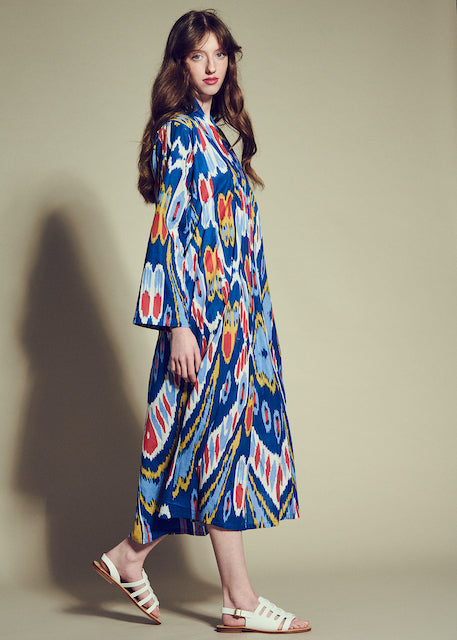 Jasmine Ikat Dress