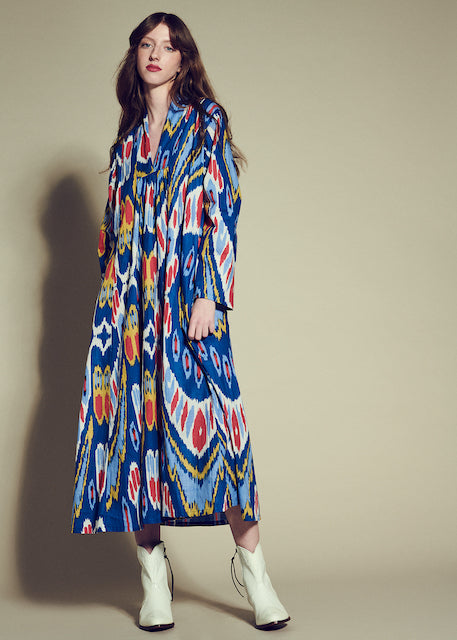 Jasmine Ikat Dress