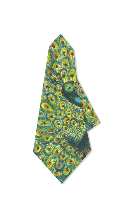 Peacock Linen Napkin