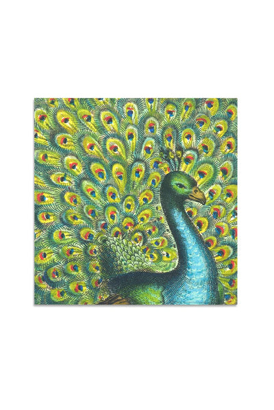 Peacock Linen Napkin
