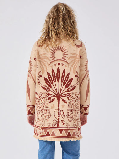Hayley  Menzies Magic Leopard Short Cardigan