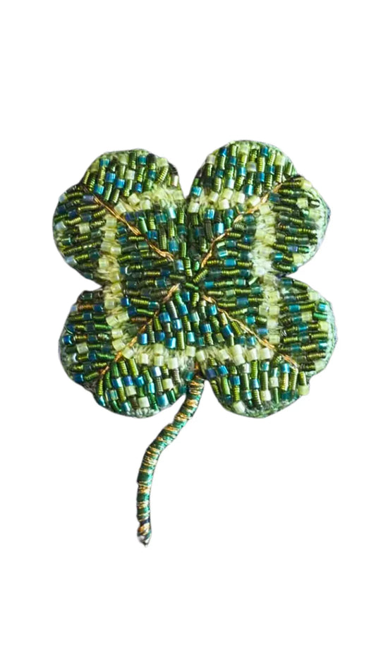 Vintage Clover Brooch Pin