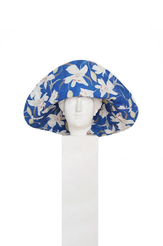 Romualda Lilium Blue Grande Hat