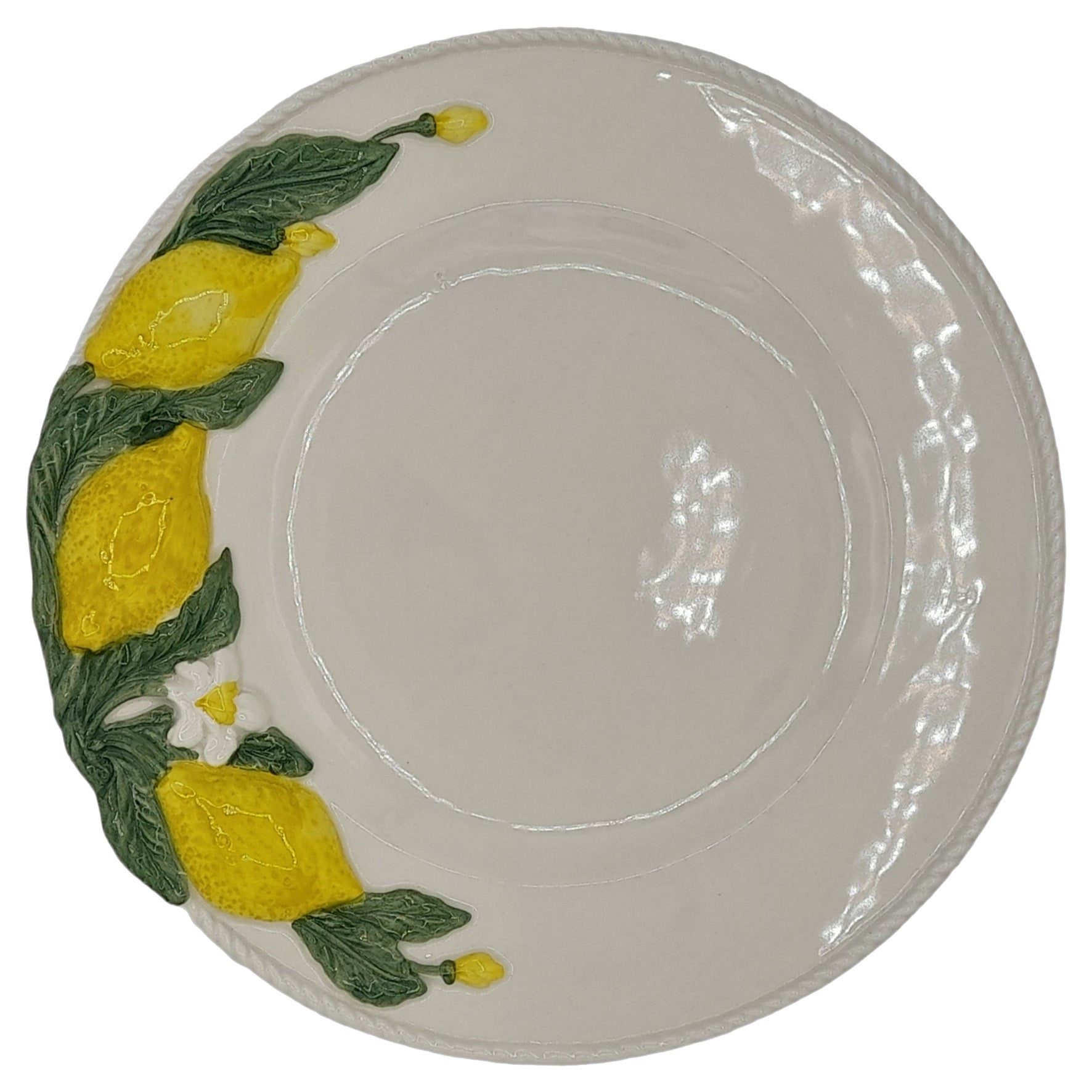 Les Ottomans Lemon Porcelain Hand Painted Dinner Plate