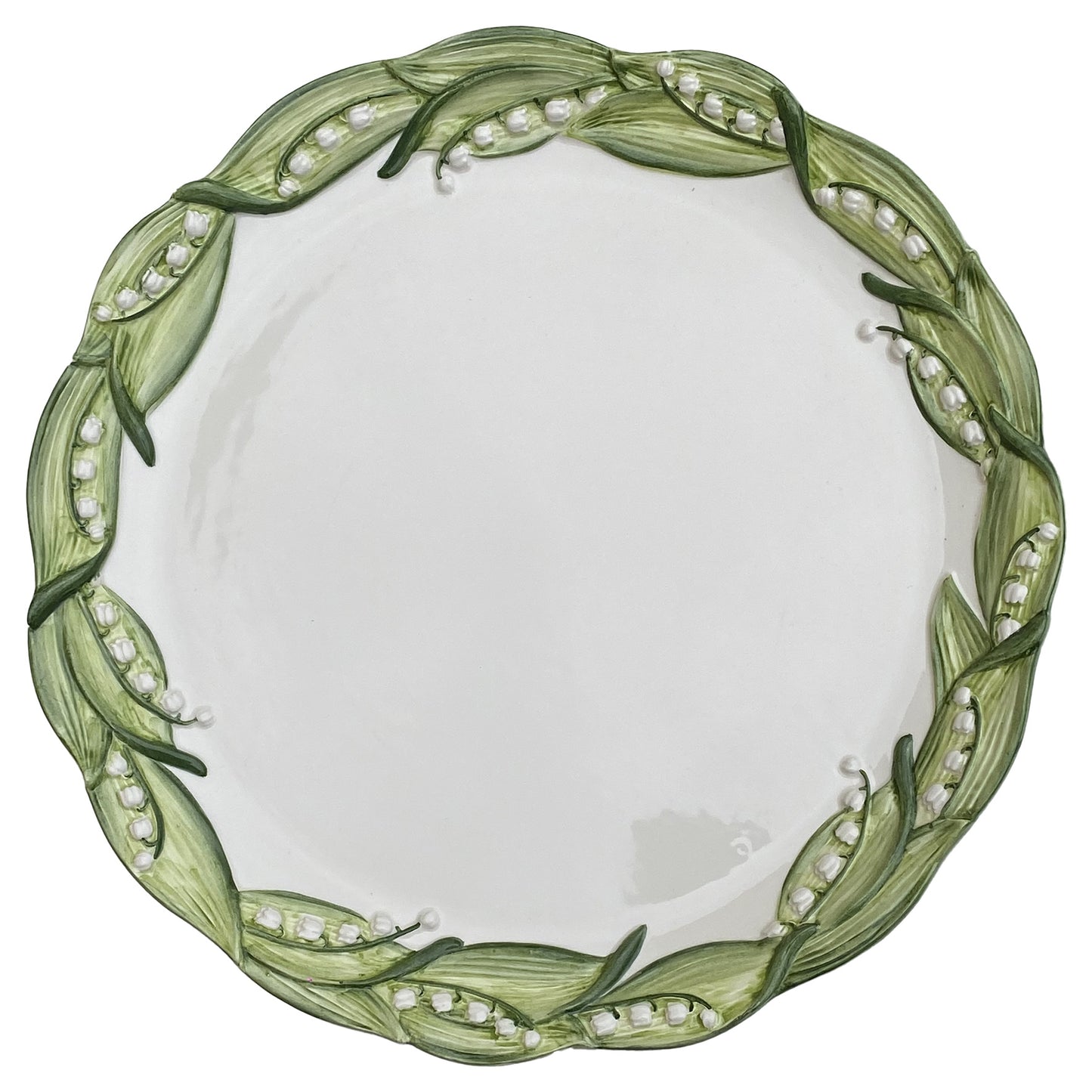 Les Ottomans Lily of the Valley Porcelain Dinner Plate