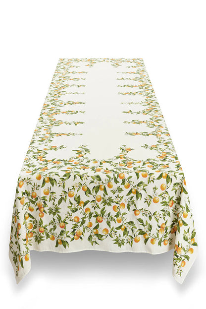 S&B x John Derian l'Orangerie Linen Tablecloth