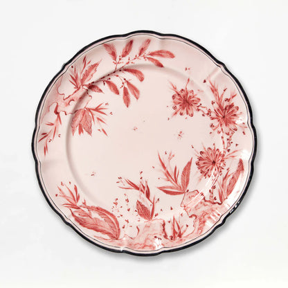Pink Rocaille Dinner Plates - Set of 6